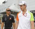 Force India's point streak ends at Germany