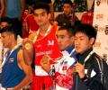 Shiva wins split decision for gold at Asian boxing