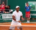 Paes, Jelena in mixed doubles 2nd round of French Open