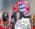 Treble-winning Bayern coach Heynckes takes time out