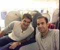 Just landed in Delhi: Federer