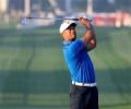 Tiger Woods tees off at private Delhi golf event