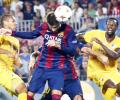 Champions League: Barcelona do the bare minimum to win against APOEL