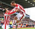 EPL PHOTOS: Shaqiri shines as Stoke sink ragged City