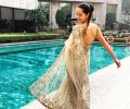 Serbian beauty Ana Ivanovic rocks the saree look!