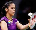 Saina knocked out of Swiss Open