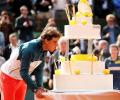 PHOTOS: Birthday boy Nadal takes the cake at Roland Garros