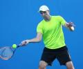 Karlovic hits record 45 aces for spot in Halle semis
