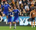 EPL PHOTOS: Chelsea beat valiant Hull to go six points clear