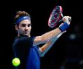 ATP World Tour Finals PHOTOS: Federer ends Djokovic's 23-match winning streak