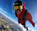 Extreme sports star dies in skydiving accident