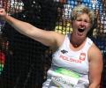 Poland's Wlodarczyk sets women's hammer world record