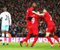 EPL PIX: Origi spares Liverpool blushes against West Ham