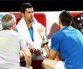 Djokovic retires from Dubai Open, ends streak of 17 successive finals