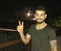 Tendulkar, Kohli, Serena celebrate the New Year in style...