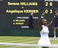 Serena downs Kerber to win Wimbledon title, equals Graf's record