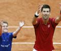 Djokovic, Serena face overtime in Paris