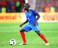 Soccer: Kante returns to contact training at Chelsea