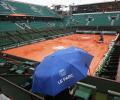 Rain washes out day's play at French Open, first time in 16 years