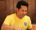 PHOTOS: Sachin Tendulkar celebrates Onam with Kerala Blasters lads!