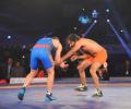 Baba Ramdev takes on Olympic medallist in dangal