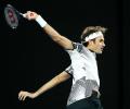 PHOTOS: Vintage Federer hammers Berdych to reach Aus Open last 16