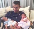 Ronaldo posts adorable photo of 'the two new loves of his life'