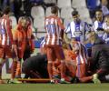 Atletico 'nervous and worried' by Torres neck injury