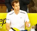 Italian Open: Murray thumped by Fognini, Djokovic eases through