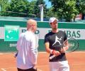 First Look: Djokovic working on finding lost mojo with coach Agassi