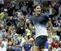 US Open: After two marathons Federer sprints into fourth round