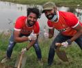 India Hockey stars bring out cleaning gear to kick off Swachh Bharat week