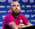 Football: Inter sign Vidal from Barcelona for 1 million euros