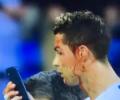 Ronaldo's 'mirror' act invites jokes and sympathy on Twitter