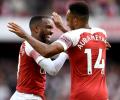 Aubameyang, Lacazette among four Covid cases at Arsenal