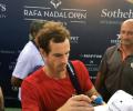 Tired Murray loses in third round of Rafa Nadal Open