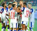 Juanan fires Bengaluru to the top of ISL