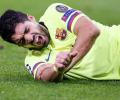 Is Barca's Suarez suffering from goalscoring curse?