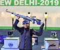 Apurvi wins year's second women's 10m Air Rifle WC gold