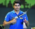 Saurabh-Manu win gold in 10m air pistol mixed event