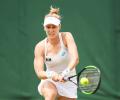 Riske rewarded as she downs Barty in Wimbledon battle