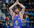 Asian wrestling: Punia bags silver, India finish with 17 medals