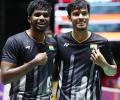 Olympics Badminton: Chirag-Satwik stun world No 3; Praneeth loses opener