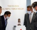 Tokyo Olympics to be symbol of hope as flame goes on display