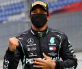 Hamilton aims for win in landmark race at Silverstone