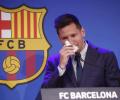 Tearful Messi confirms he is leaving Barcelona