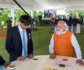 Check out PM Modi's fun chat with India's Olympians