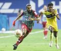 ISL: ATKMB avoid shock defeat against 10-man Hyderabad