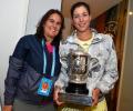 Muguruza's coach Martinez tests positive for COVID-19