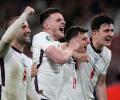 SEE: England players celebrate singing Neil Diamond classic!